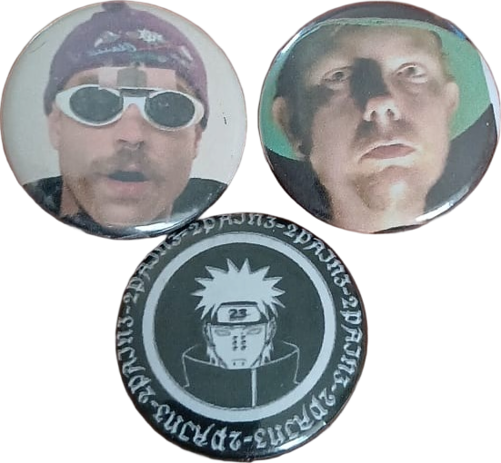 Face Pin Badge